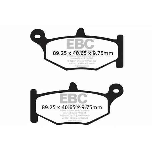 Brake Pad Fa-V Series Sintered Metal/Organic Compound FA419V