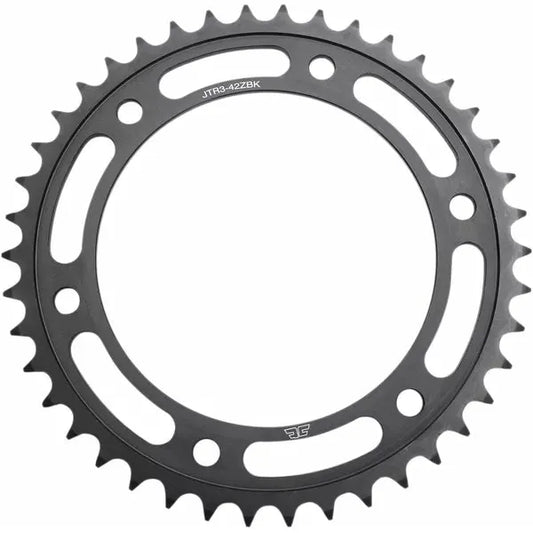 Sprocket Rear 42T 525 Blk Jtr3.42Zbk