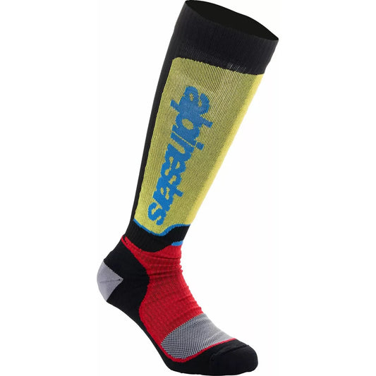 MX Plus Socks Black/Red/Yellow
