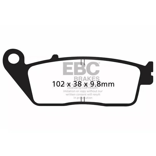 Brake Pad Sfac Series Carbon Fiber Scooter SFAC194