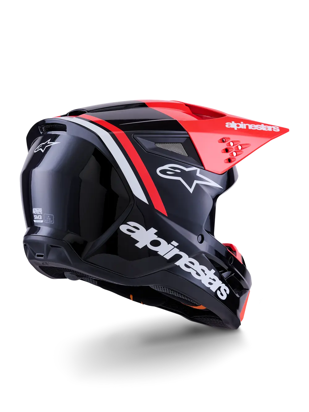 HELMET SM3 RADIUM BLK/RED/WH M
