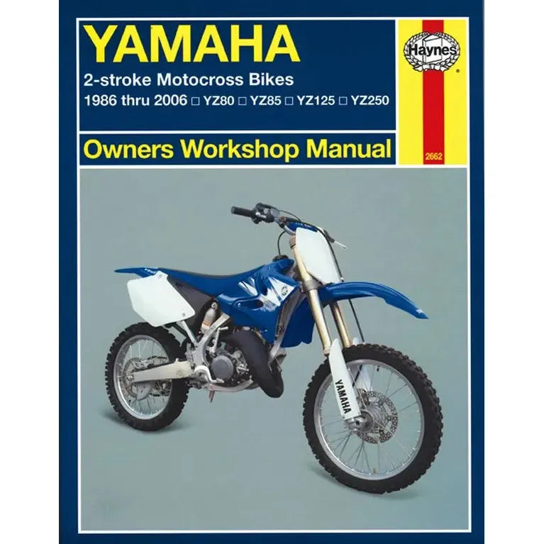Yamaha Yz80 85 125 250 86 Manual