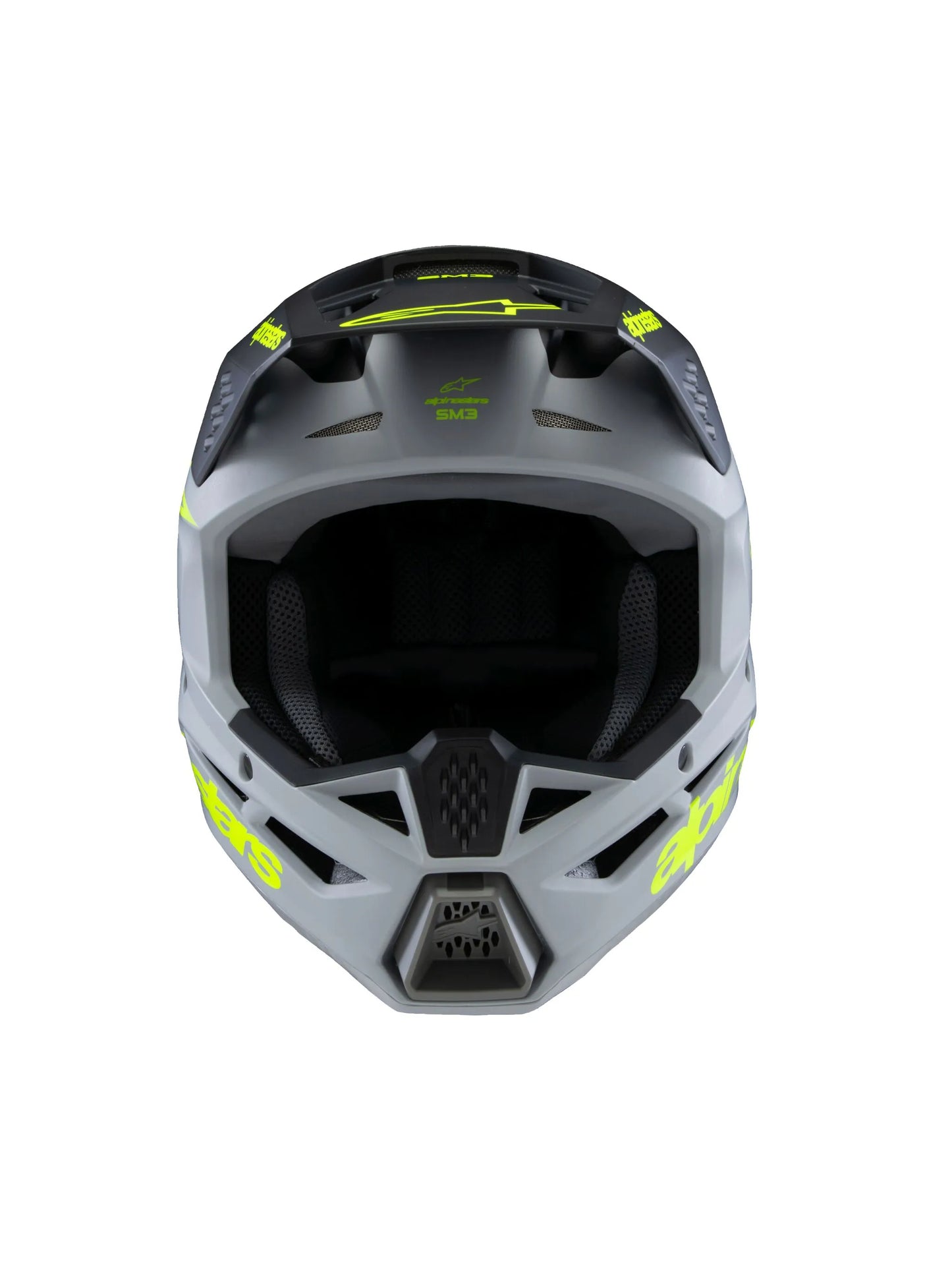 HELMET YTH SM3 RADIUM GY/BLK/YL YS