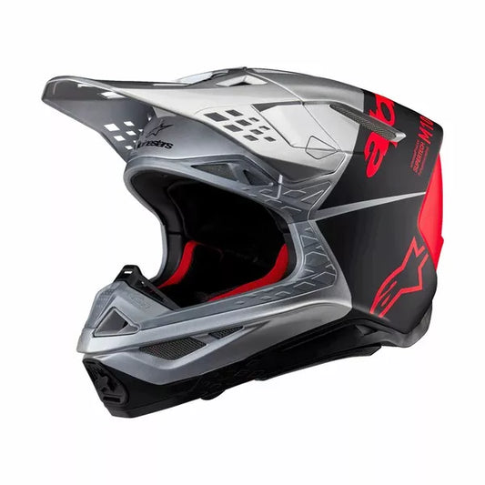 Supertech M10 Flood Helmet Grey/Black/Red