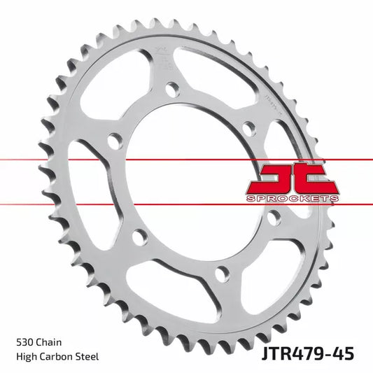 Sprocket Rear 45T 530 Blk Jtr479.45Zbk