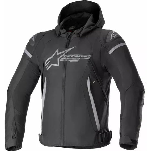 Zaca Waterproof Jacket Black/Grey