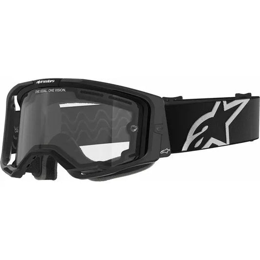 Vision 8 Corp Goggle Black w/ Clear Lens