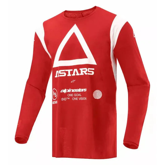 Techdura Jersey Red/White