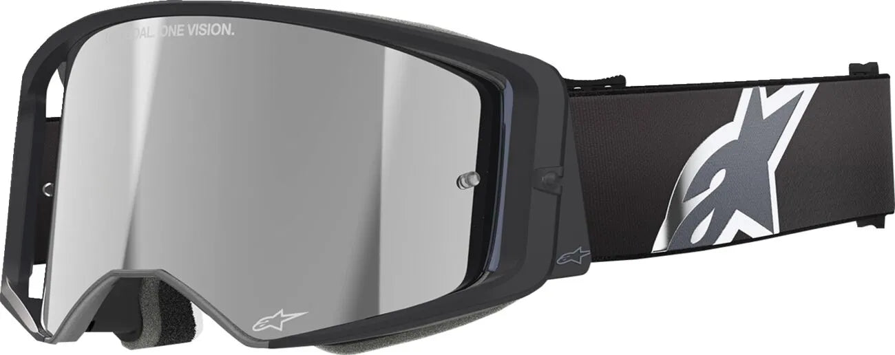 GOGGLE SUPERTECH CORP BLK/GRY MIRROR-SIL