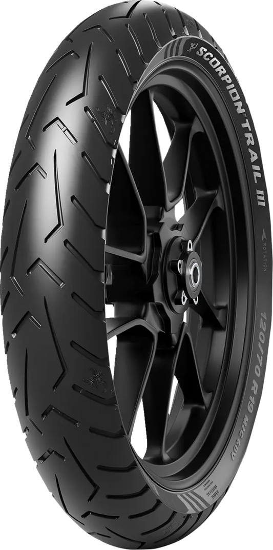 SCORPION TRAIL III 120/70 ZR 17 M/C (58W) TL F