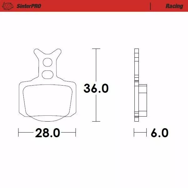Brake Pads Racing 82811