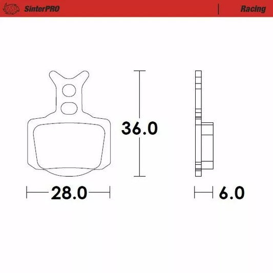 Brake Pads Racing 82811