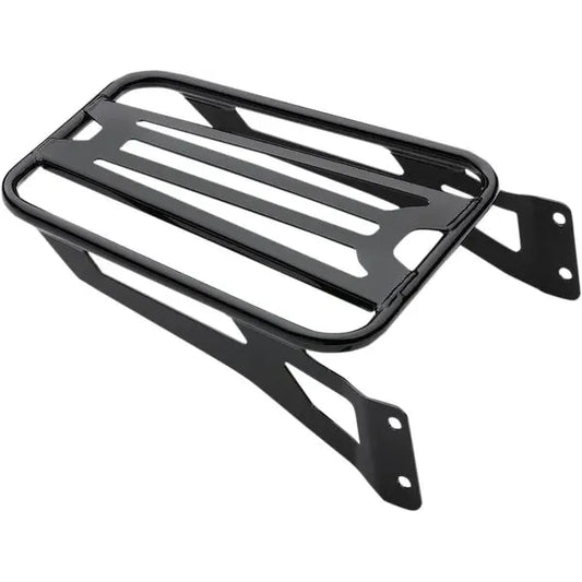 Luggage Rack Black Tubular
