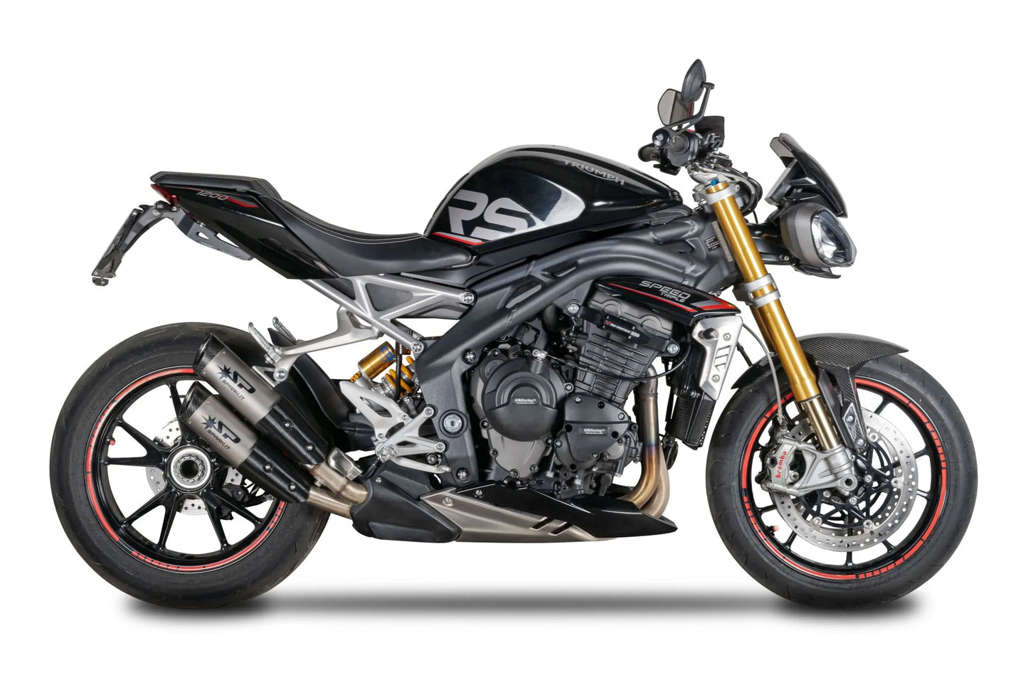 MUFFLER DYNO TIT ECE TRI SPD TRIPLE 1200