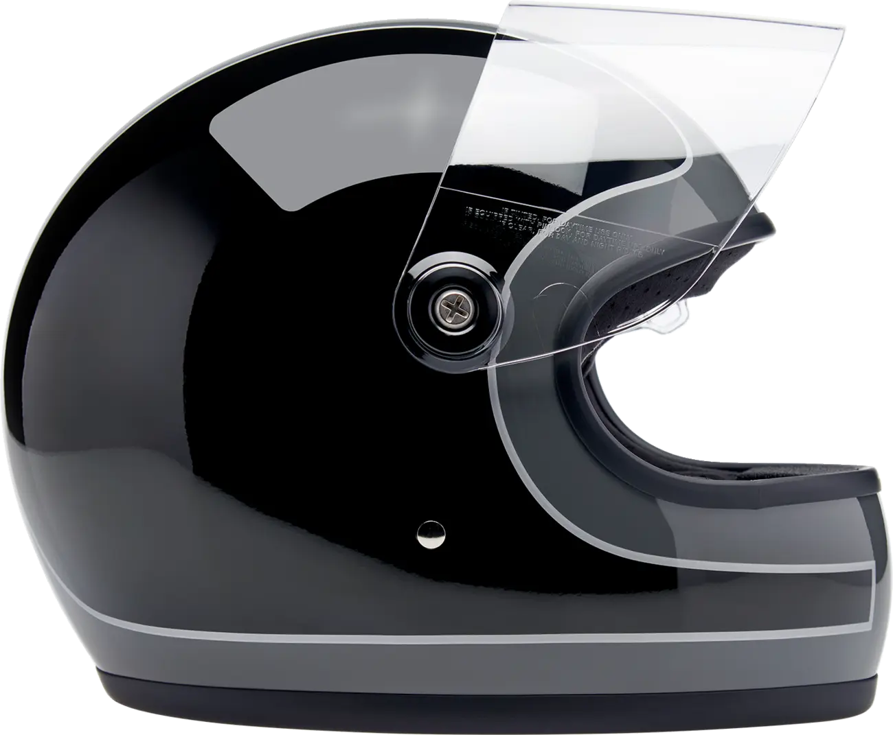 HELMET GRINGO S GLOSS STORM GRAY/BLACK TRACKER MD