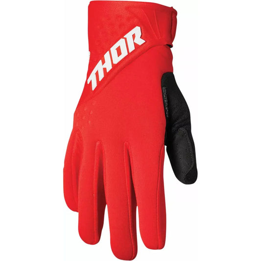 Glove Spectrum Cold Red/White
