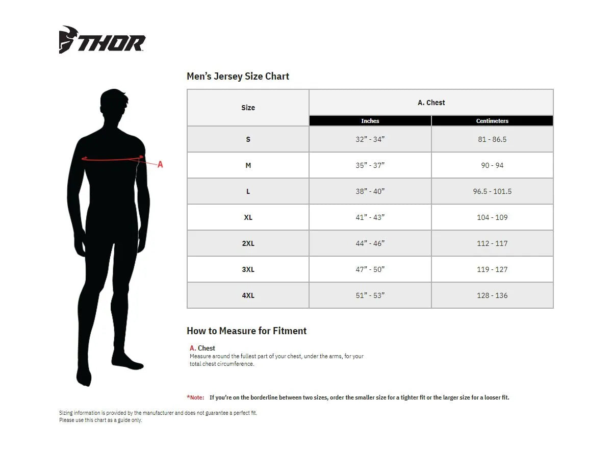 JERSEY LAUNCH STORM BLACK XL