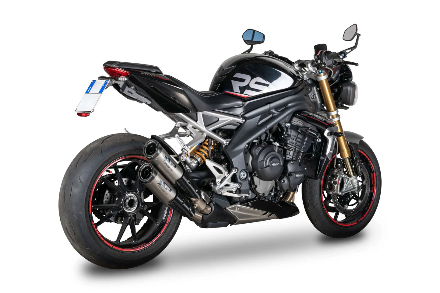 MUFFLER DYNO TIT ECE TRI SPD TRIPLE 1200