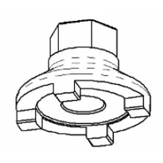 Tool Fork Cartridge Socket L30Mm For Hd Models Hp-T36