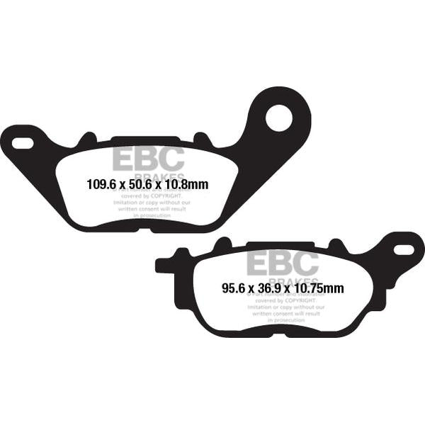Brake Pad Fa-Series Organic FA662