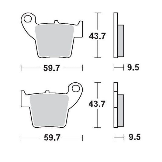 Brake Pad Racing 094311