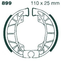 Brake Shoe Plain Series Organic 899