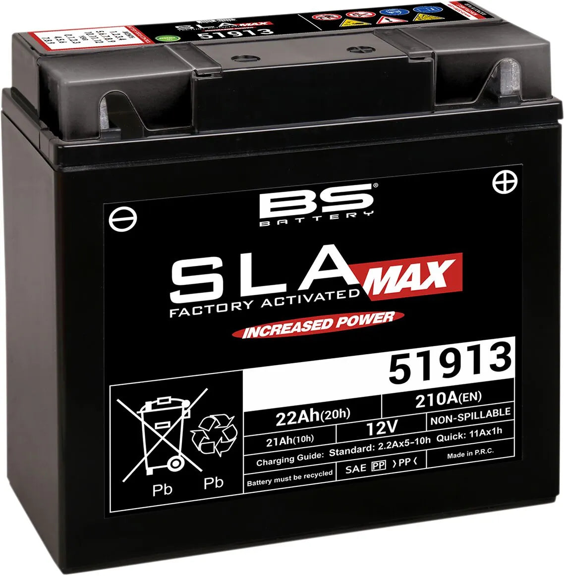 BATTERY BS 51913 SLA-MAX