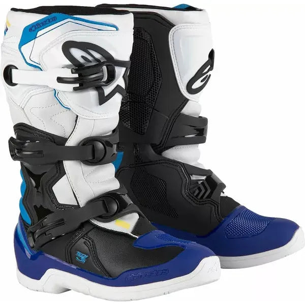 Youth Tech 3S Boots Black/White/Blue