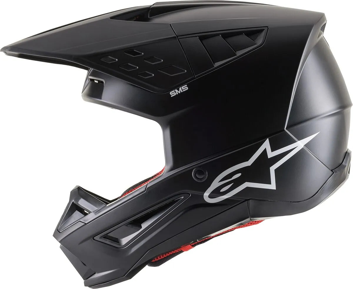 HELMET SM5 SOLID BLACK XL