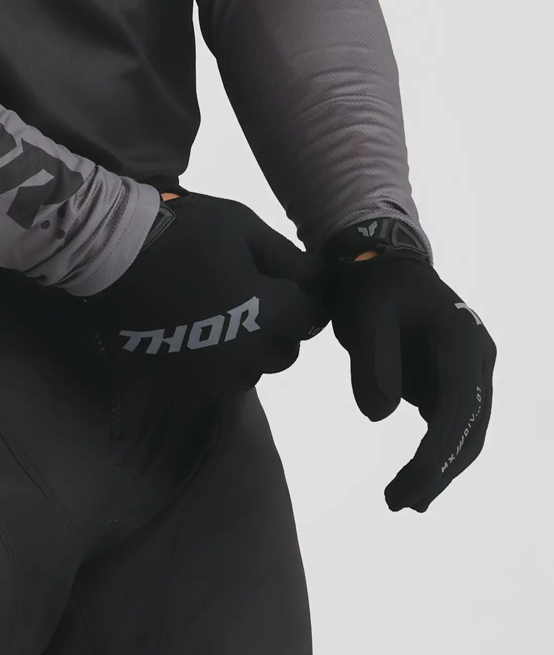 GLOVES RIDEMODE STATIC BLACK 2XL
