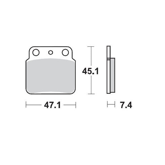 Brake Pad Racing 095211
