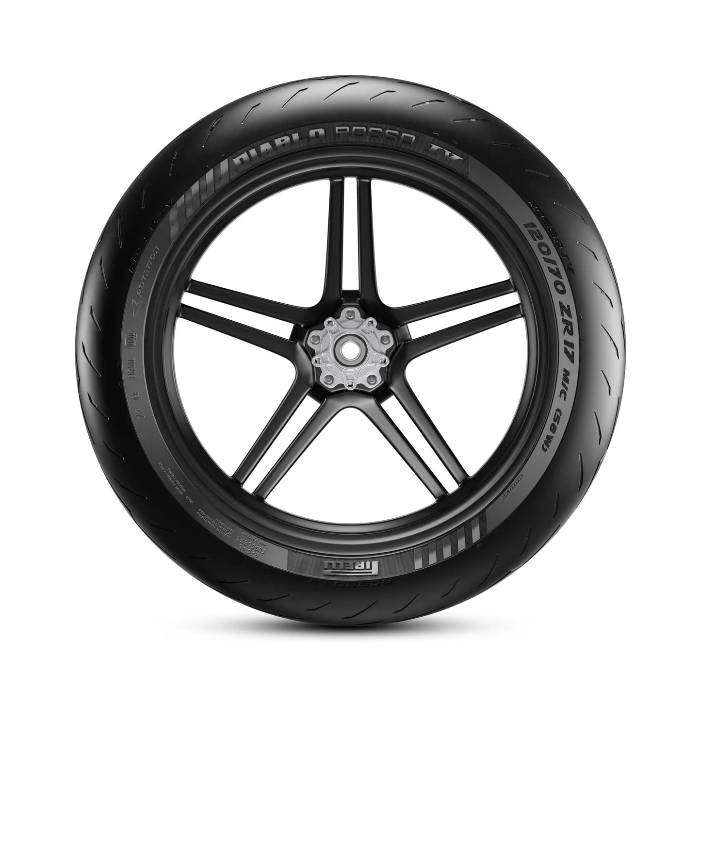 DIABLO ROSSO SPORT 120/70 - 17 M/C 58S TL F/R