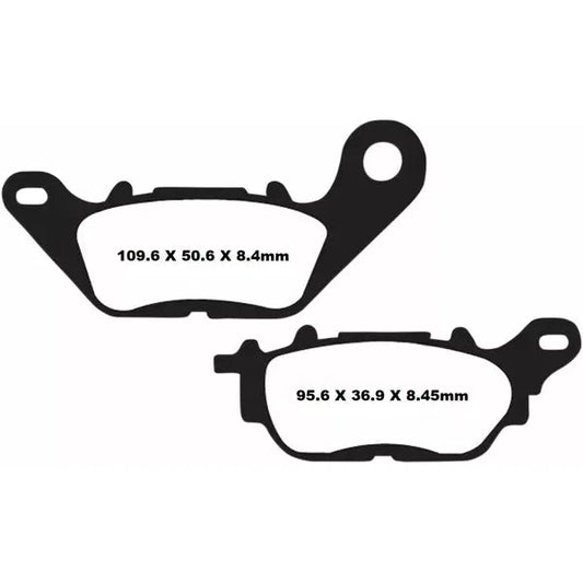Brake Pad Sfa-Hh Series Sintered Metal Scooter SFA432HH