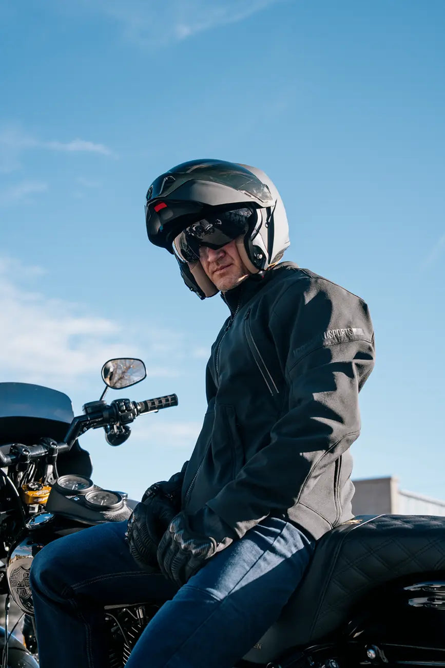 HELMET THRESHOLD GLOSS BLACK SM