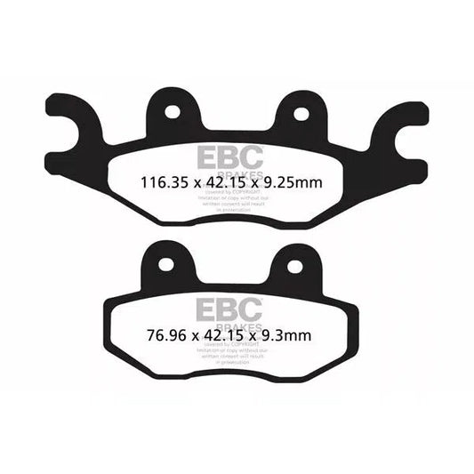 Brake Pad Sfa Series Organic SFA464