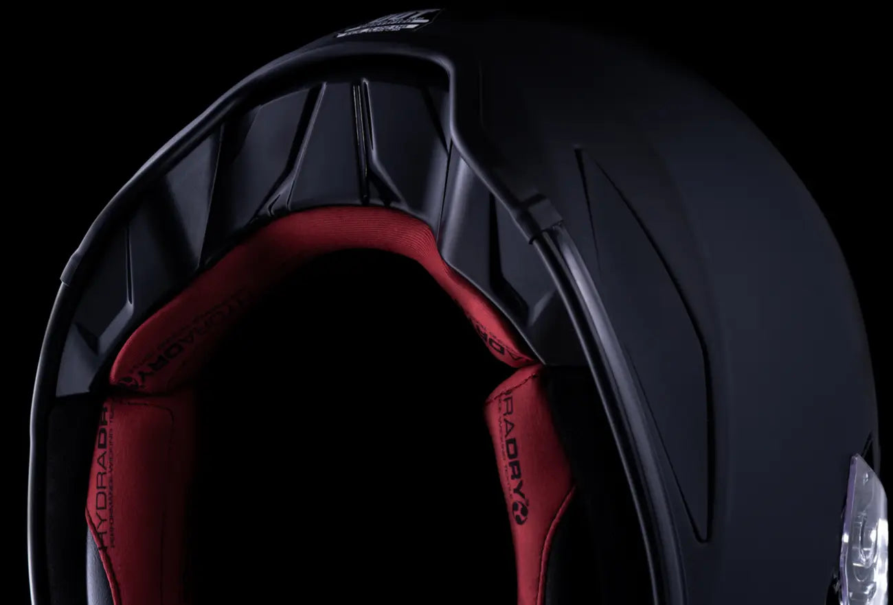 HELMET DOMN RUB BK MD