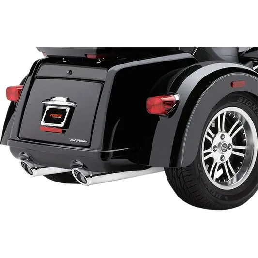 Slip-Ons W/Billet Tips Tri-Glide 09-24