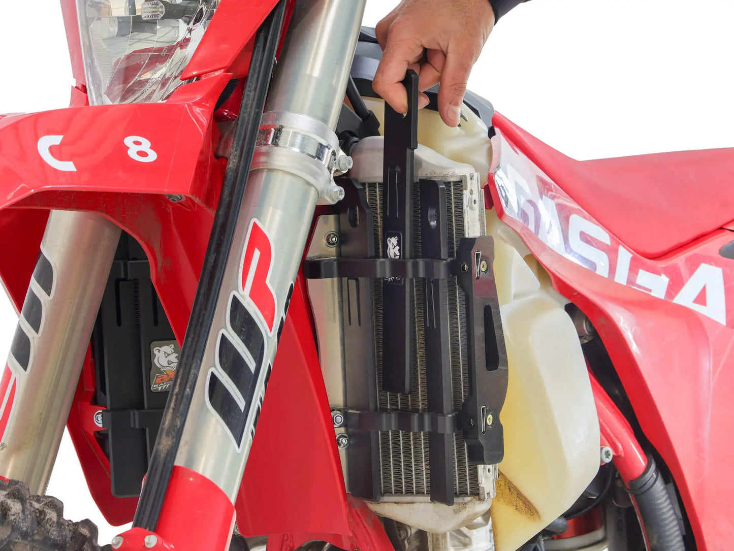 RADIATOR GUARDS EC/EX/MC-FC/TC/ BK/TX-FE/TE BK