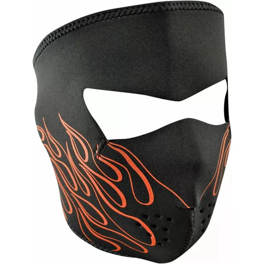 Face Mask Orange Flame Wnfm045