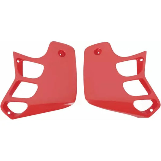 Radiator Cover Cr125/250 '89 Red Ho02610#061
