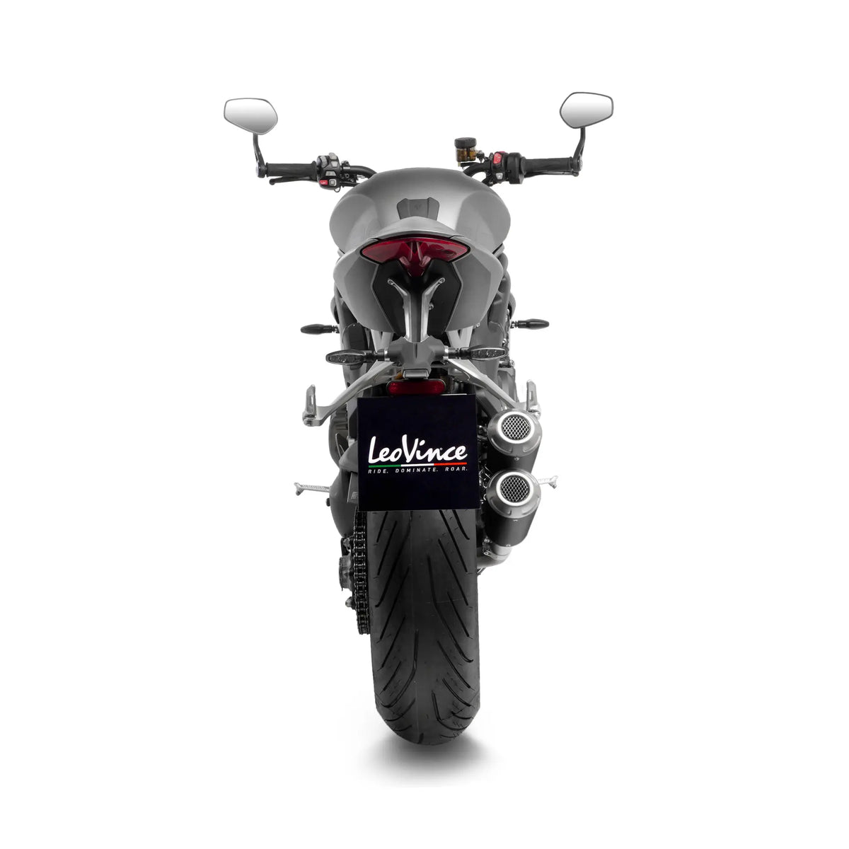 MUFFLER LV10 TRIUMPH SP TRIPLE 1200 RR BK