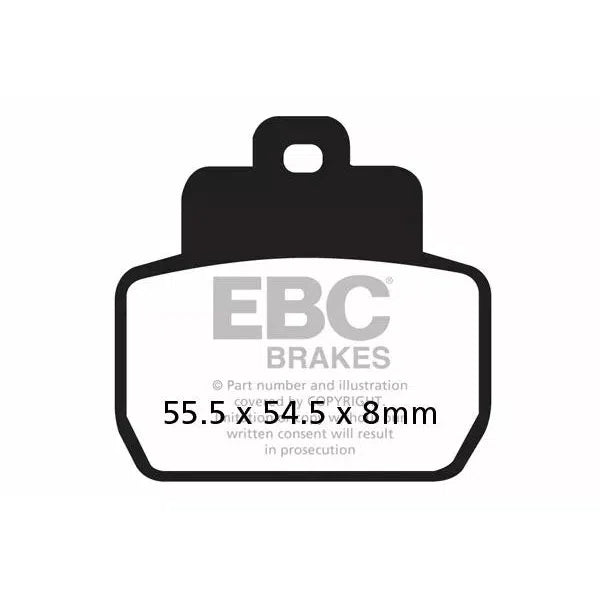 Brake Pad Sfac-Series Carbon Scooter SFAC418
