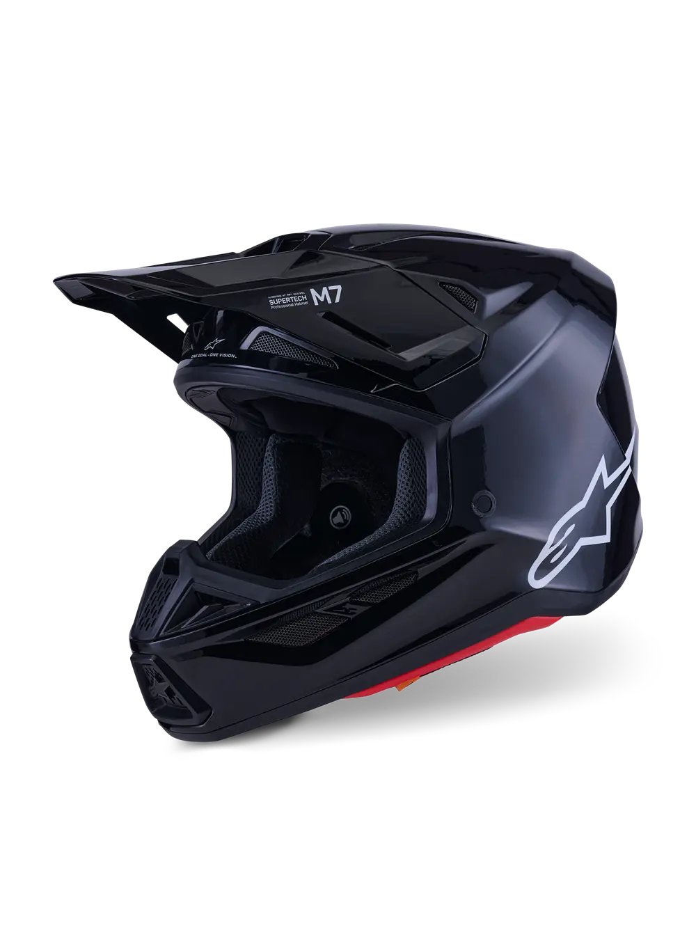 HELMET SM7 BLACK-GLOSS L