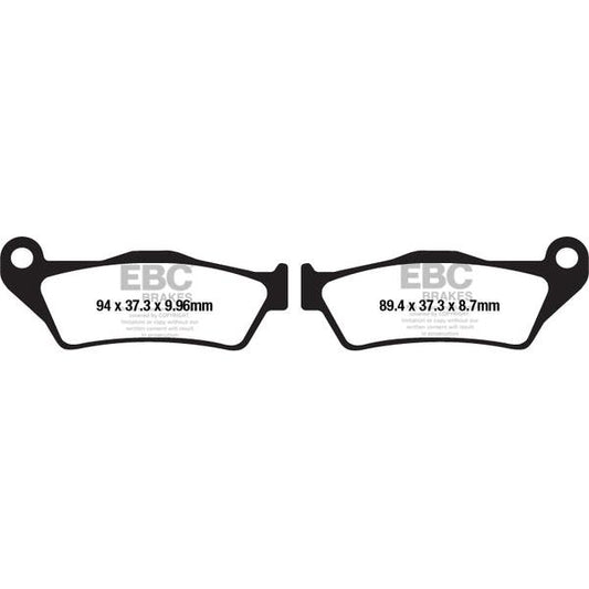 Brake Pad Fa-Hh Series Sintered Metal FA671HH