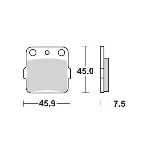 Brake Pad Racing Gp 091412