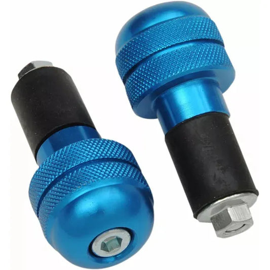 Anti-Vibratn Bar End Blu 15-6001
