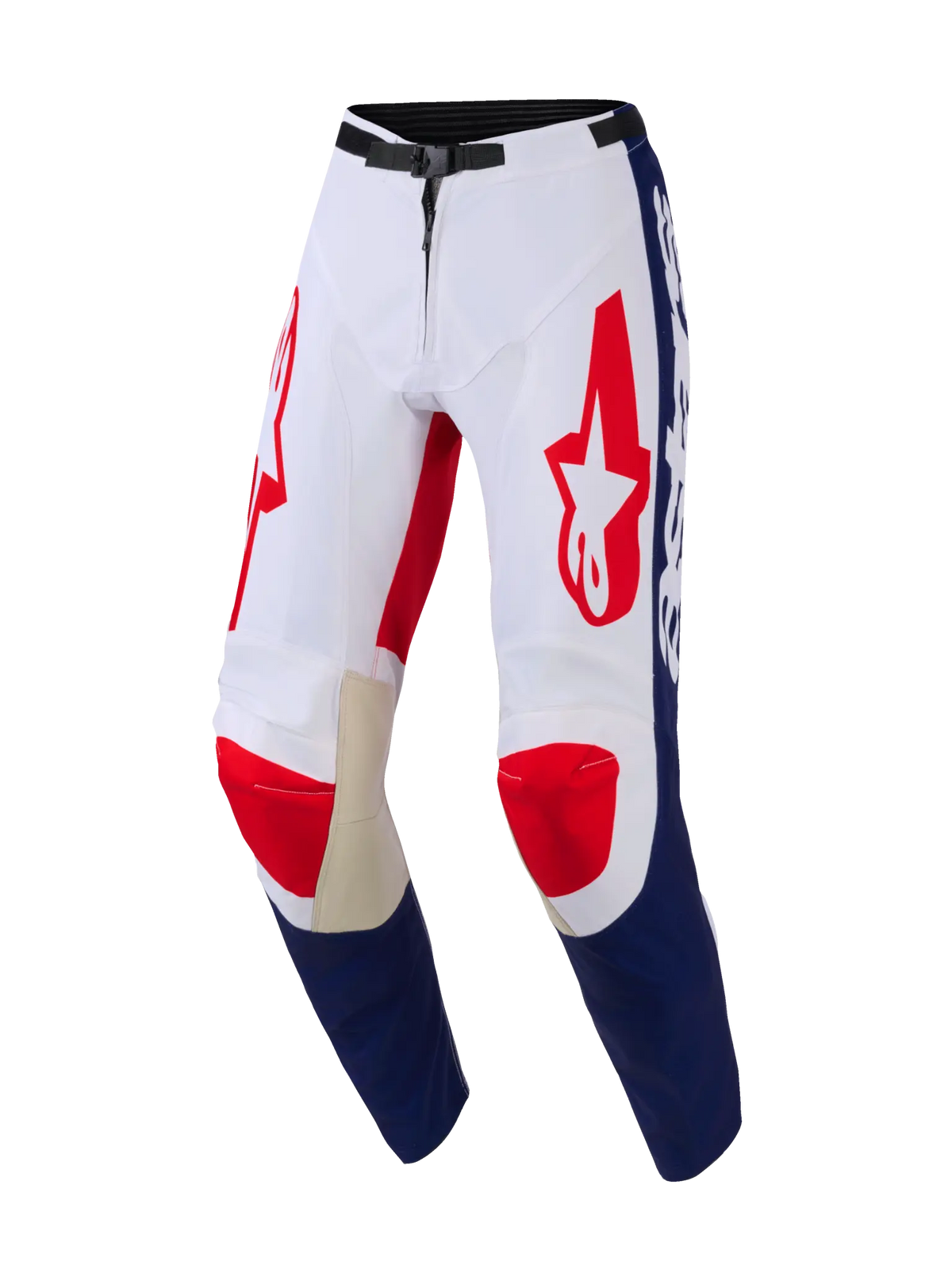 PANT RACER RIWAY WH/BLUE/RED 36
