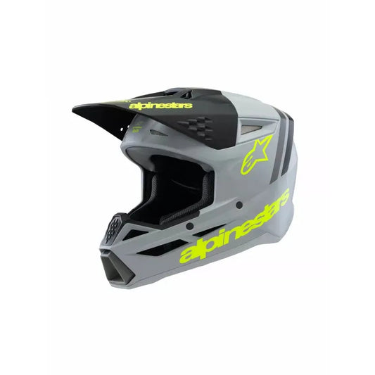 Youth S-M3 Radium Helmet Grey/Hi-Viz Yellow