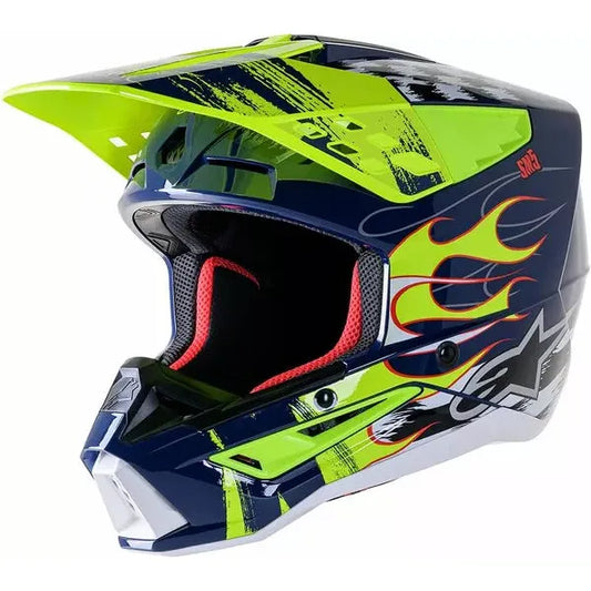 Supertech M5 Rash Helmet Blue/Hi-Viz Yellow