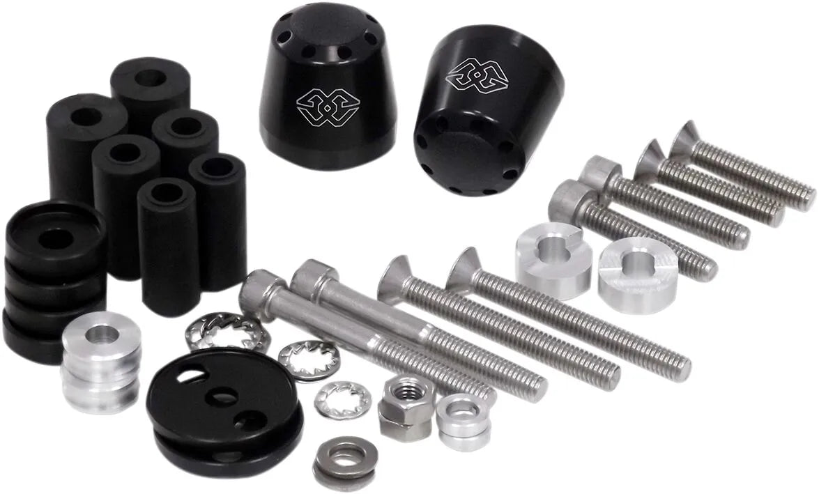 HANDLEBAR WEIGHTS CONE BLACK